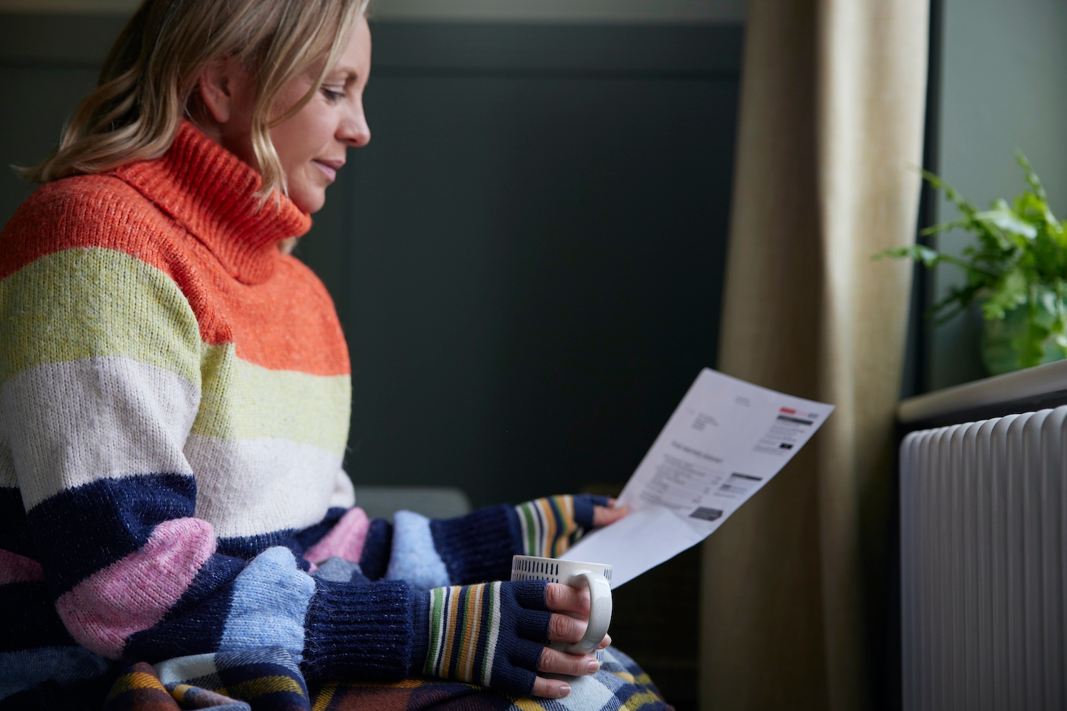warm sweater energiearmoede