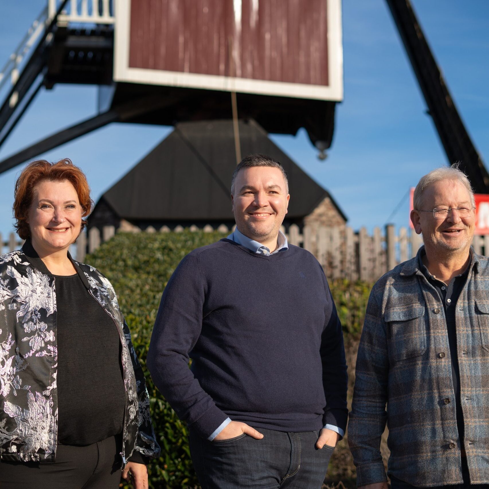 Daan Jansen, Mariëlle Verdouw-de Vet en Erik Kuenen